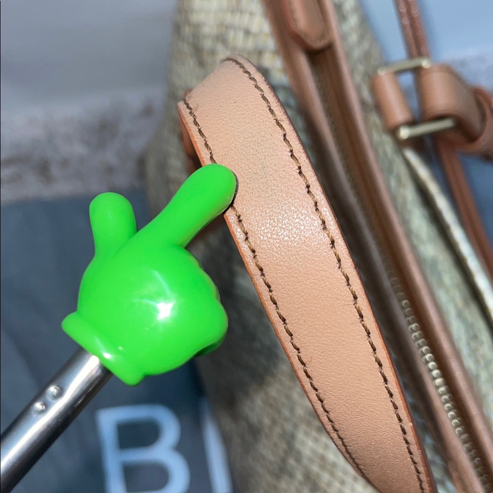 Brahmin Snake Skin Embossed Satchel - Picture 8 of 16